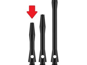 Coloured Aluminum Shaft EXTRA SHORT